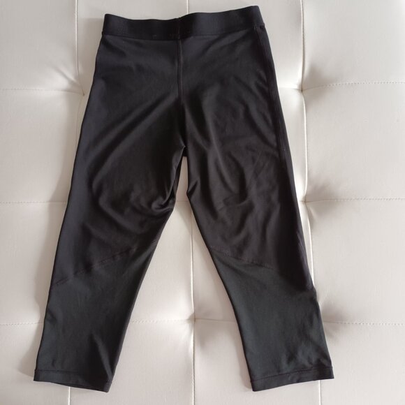 Nike Pro Girls' Dri-FIT 3/4 Length Capri Leggings Black Size L - Picture 7 of 8